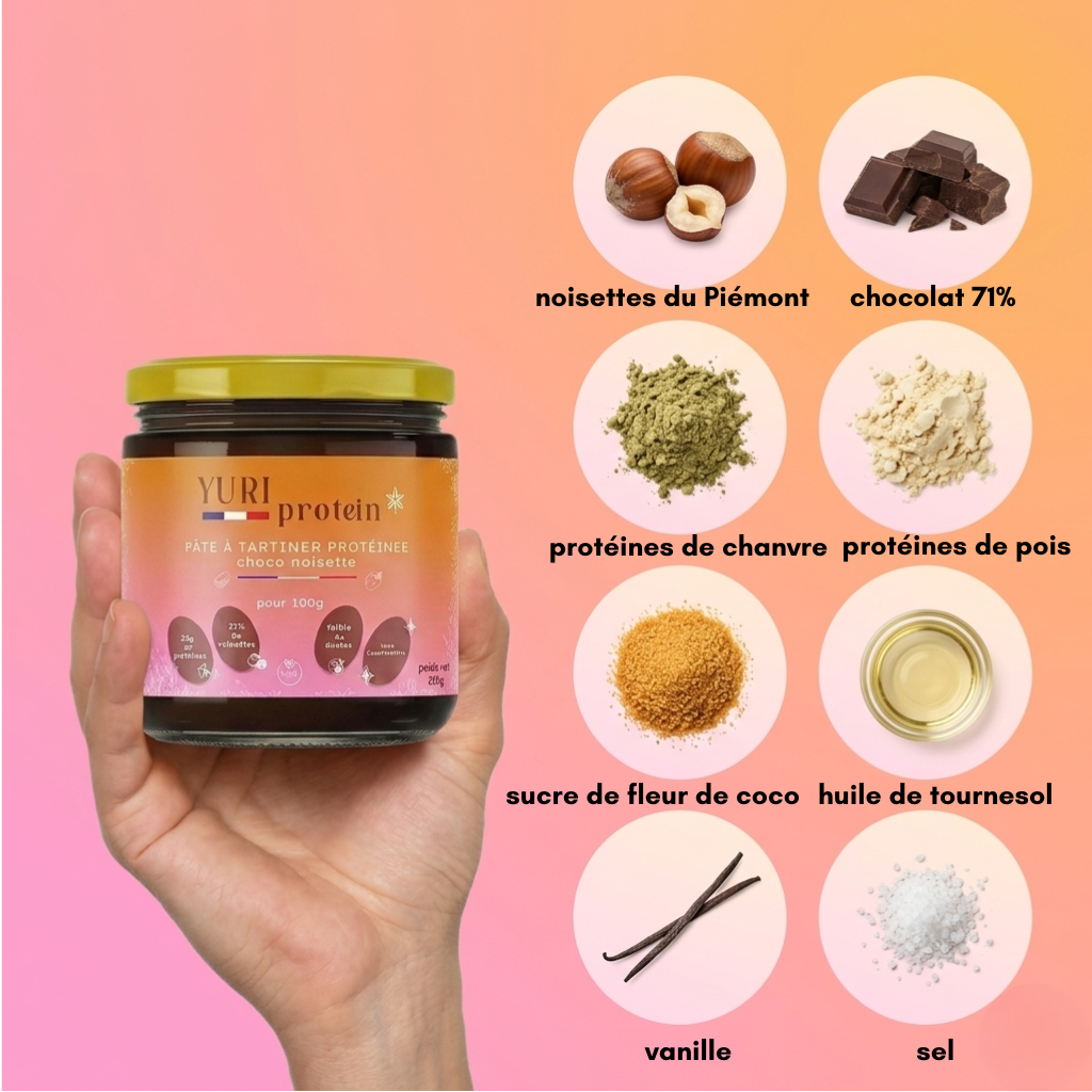 YURI Protein Choco noisette