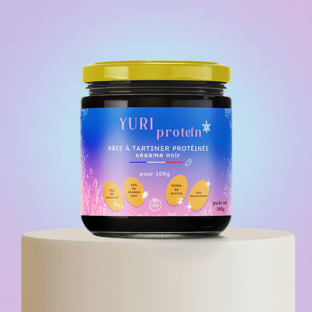 YURI Protein Sésame noir
